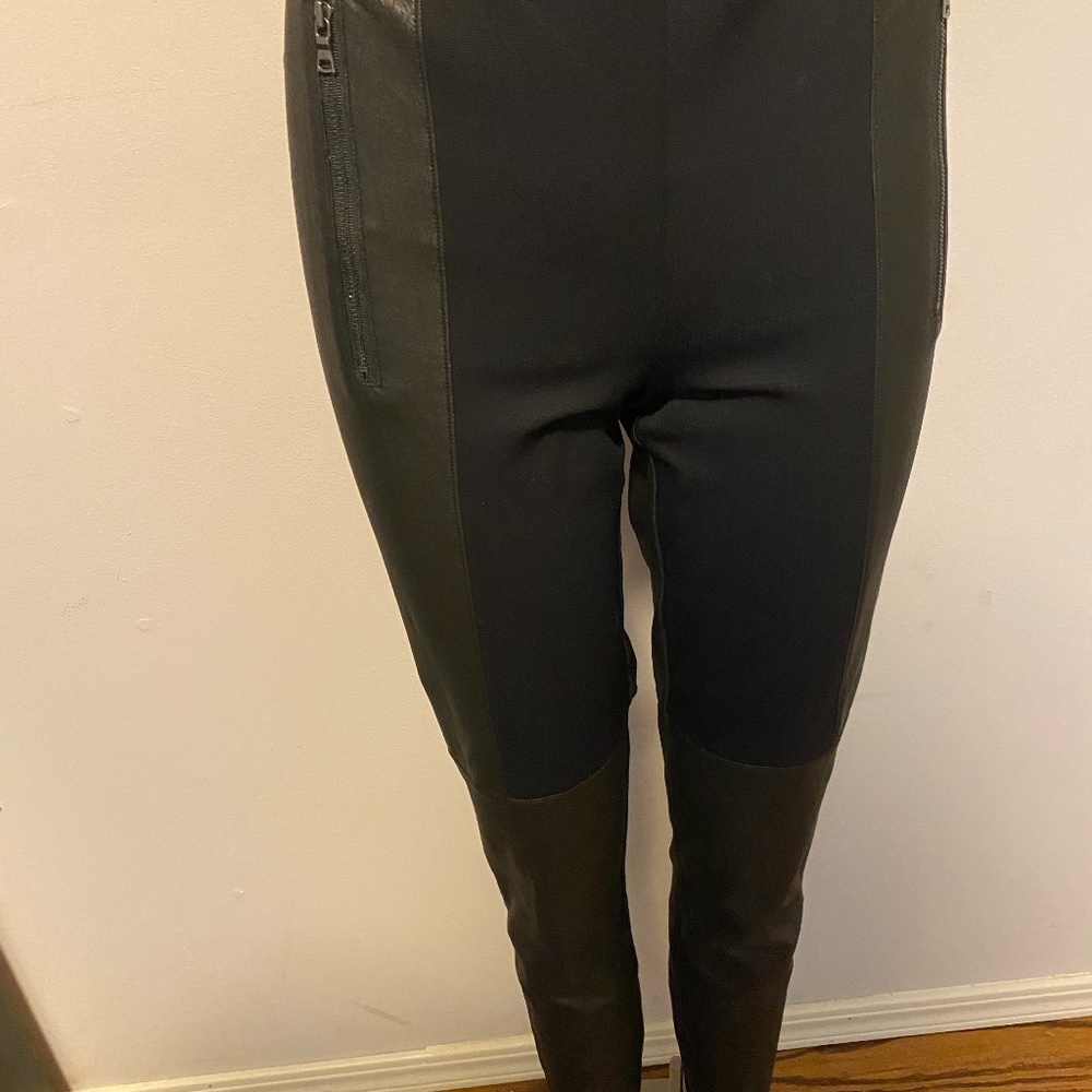 faux leather leggings